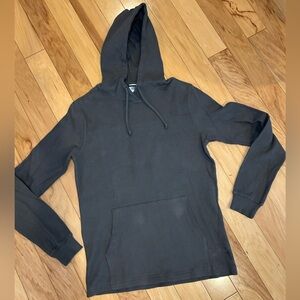 The North Face Men’s Pullover Waffle Knit Thick Hoodie with Front Pocket